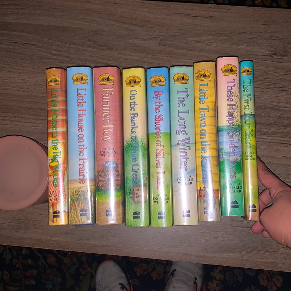 The Little House on the Prairie Complete 9 book set